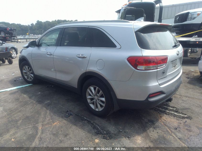 2017 KIA SORENTO LX V6 - 5XYPG4A51HG227036