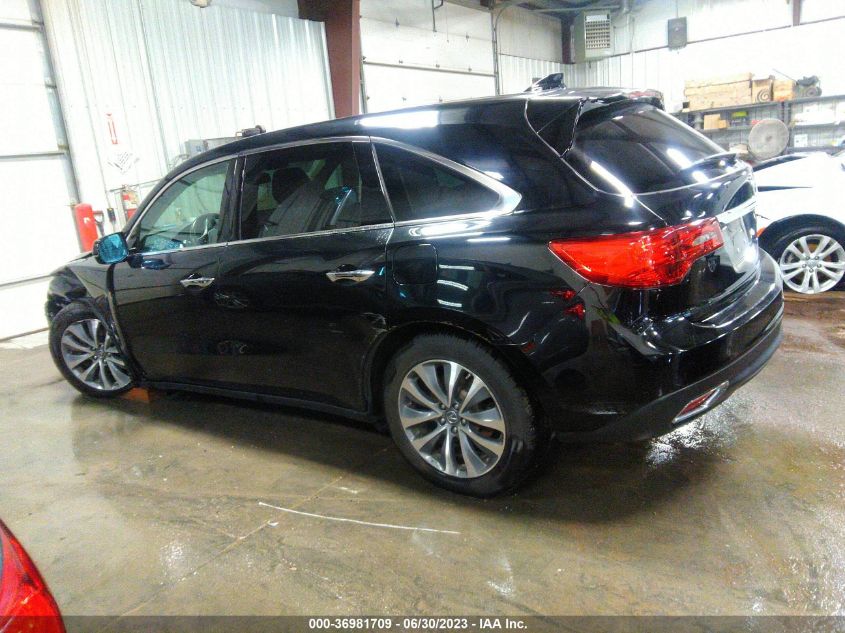2015 ACURA MDX TECH PKG - 5FRYD4H45FB008920