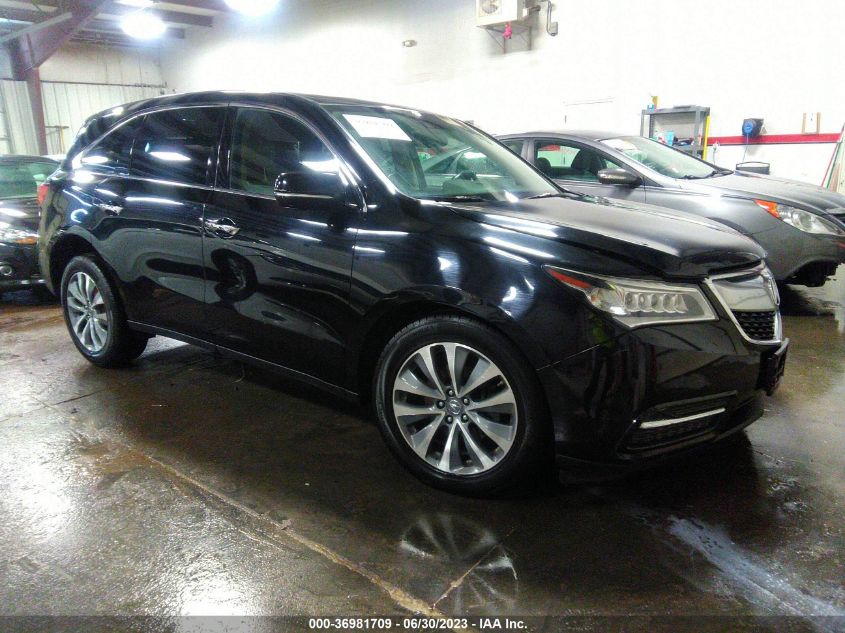 2015 ACURA MDX TECH PKG - 5FRYD4H45FB008920