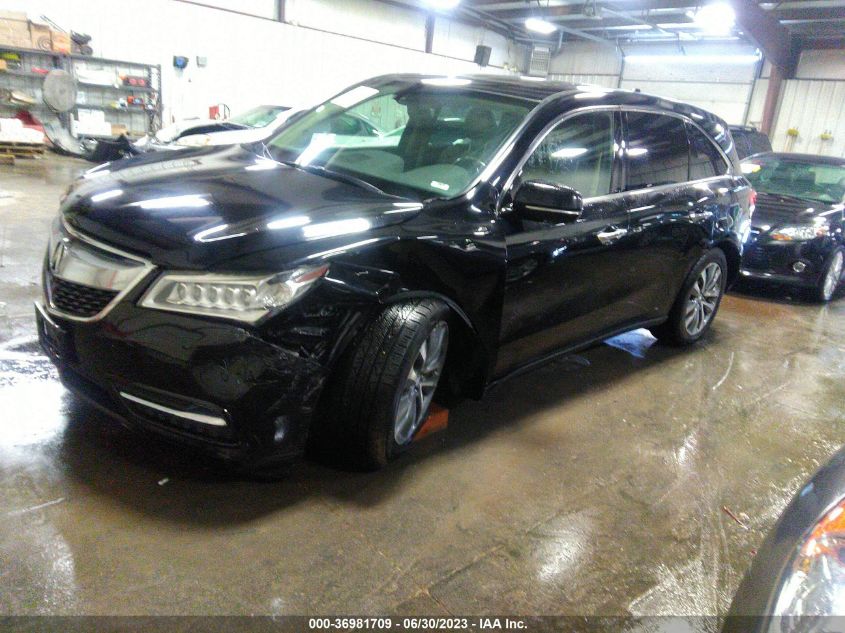 2015 ACURA MDX TECH PKG - 5FRYD4H45FB008920