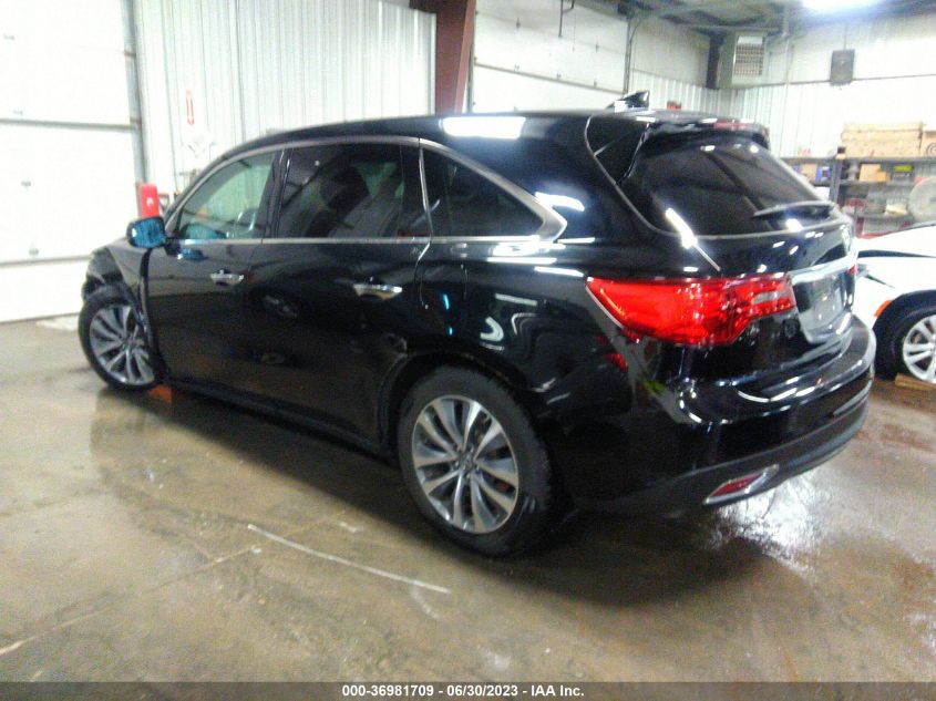 2015 ACURA MDX TECH PKG - 5FRYD4H45FB008920