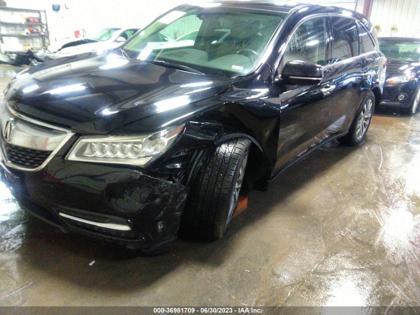 2015 ACURA MDX TECH PKG - 5FRYD4H45FB008920