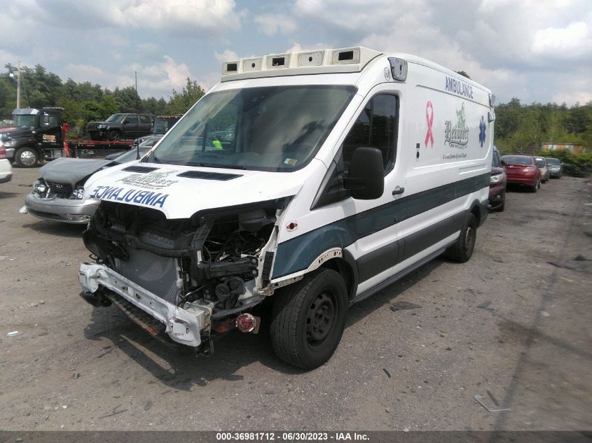 2017 FORD TRANSIT VAN - 1FDYR2CM3HKA67707