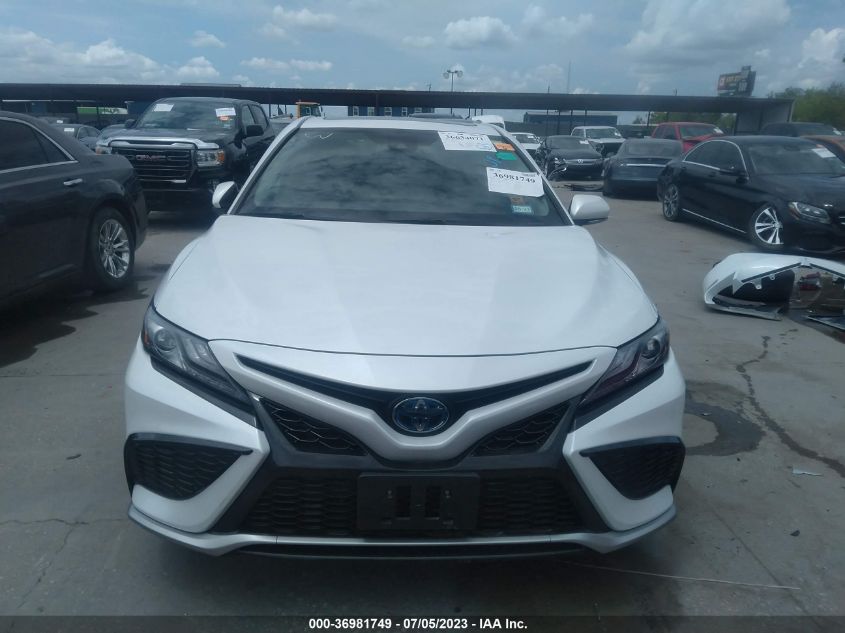 2021 TOYOTA CAMRY HYBRID XSE - 4T1K31AK8MU559666