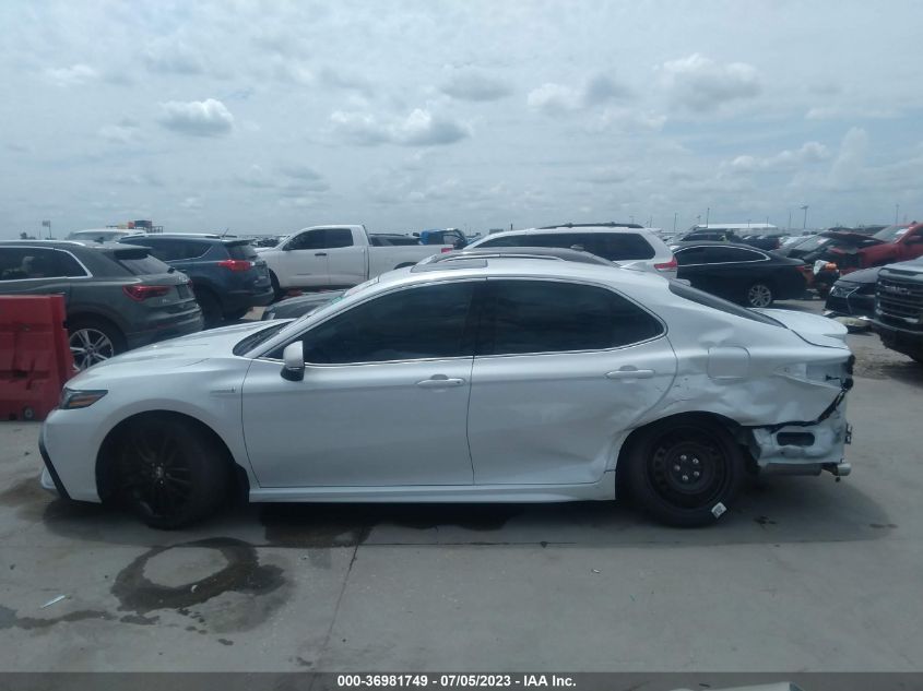 2021 TOYOTA CAMRY HYBRID XSE - 4T1K31AK8MU559666