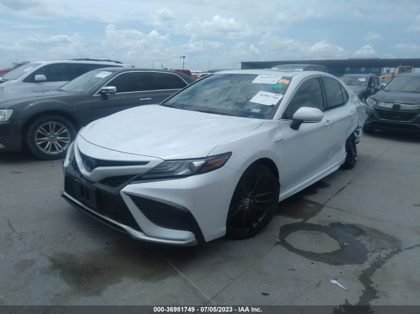 2021 TOYOTA CAMRY HYBRID XSE - 4T1K31AK8MU559666
