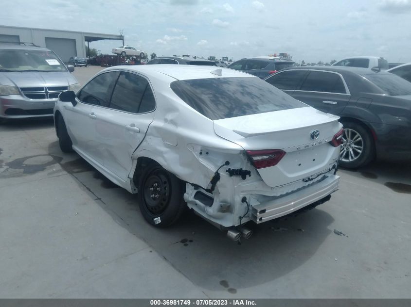 2021 TOYOTA CAMRY HYBRID XSE - 4T1K31AK8MU559666