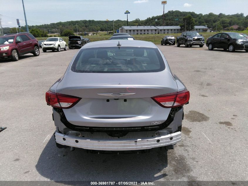 2016 CHRYSLER 200 LIMITED - 1C3CCCAB5GN137684