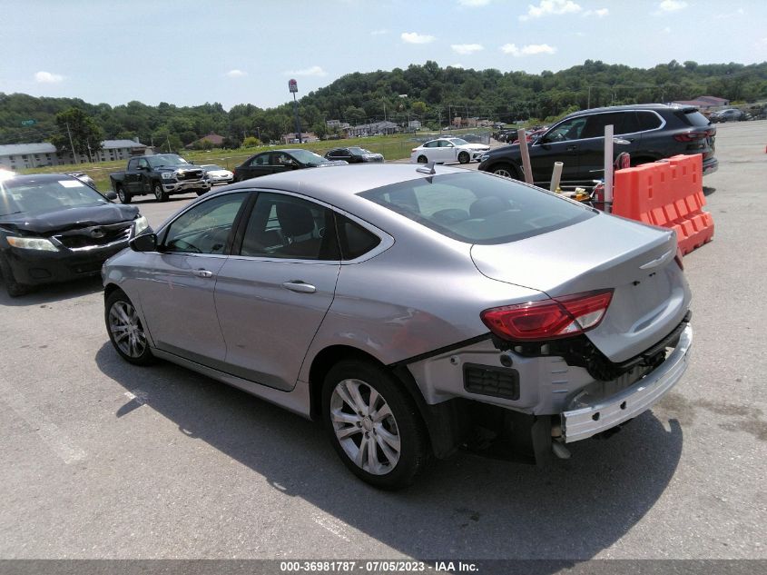 2016 CHRYSLER 200 LIMITED - 1C3CCCAB5GN137684