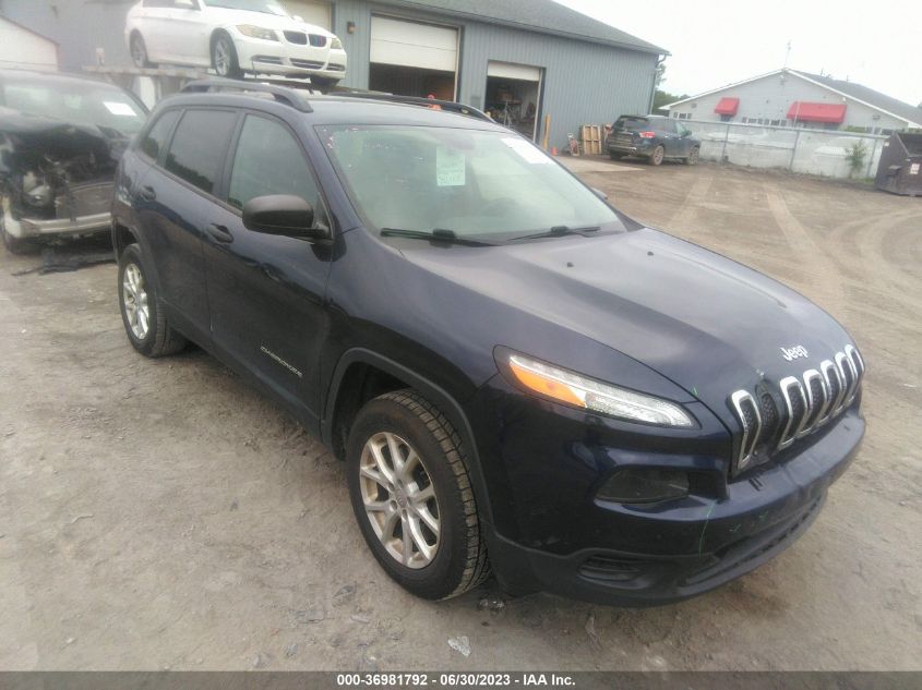 2016 JEEP CHEROKEE SPORT - 1C4PJMAB6GW262325