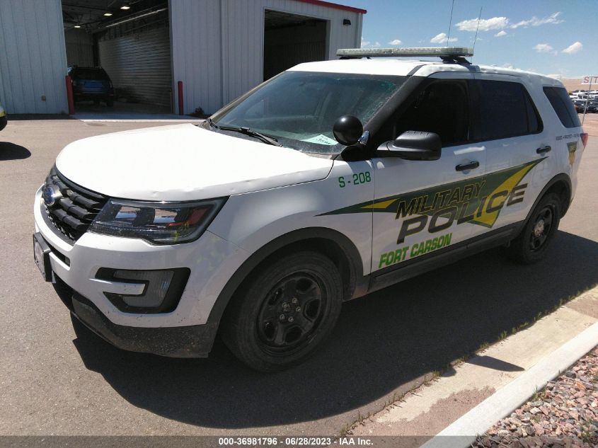 2017 FORD POLICE INTERCEPTOR 1FM5K8AR0HGE25891