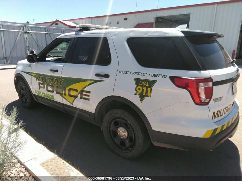 2017 FORD POLICE INTERCEPTOR 1FM5K8AR0HGE25891