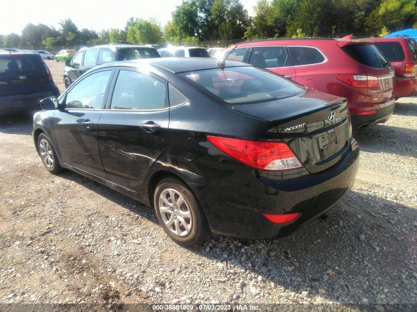2013 HYUNDAI ACCENT GLS - KMHCT4AE8DU494690