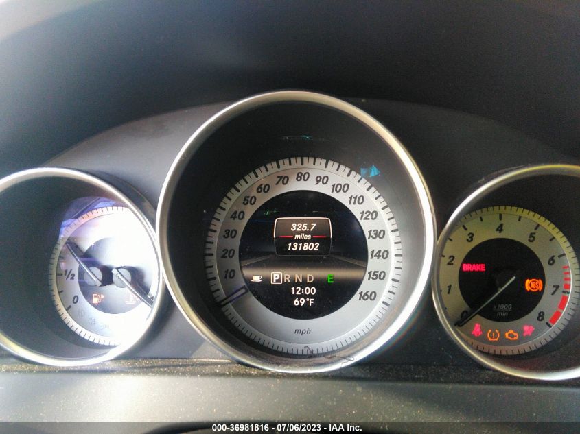 2013 MERCEDES-BENZ C-CLASS C 250 - WDDGF4HB9DR298758