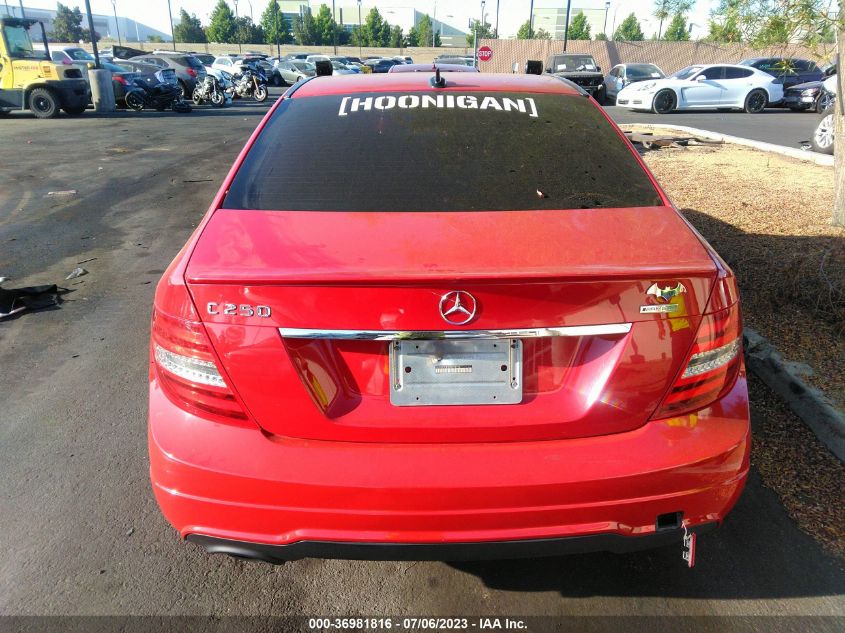 2013 MERCEDES-BENZ C-CLASS C 250 - WDDGF4HB9DR298758