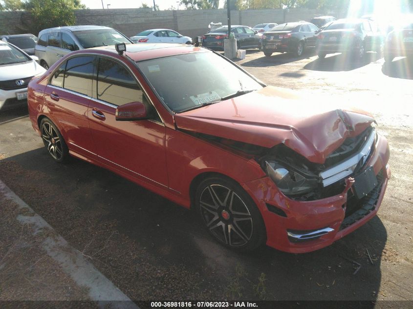 2013 MERCEDES-BENZ C-CLASS C 250 - WDDGF4HB9DR298758