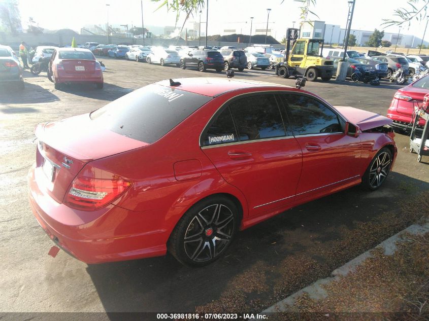 2013 MERCEDES-BENZ C-CLASS C 250 - WDDGF4HB9DR298758