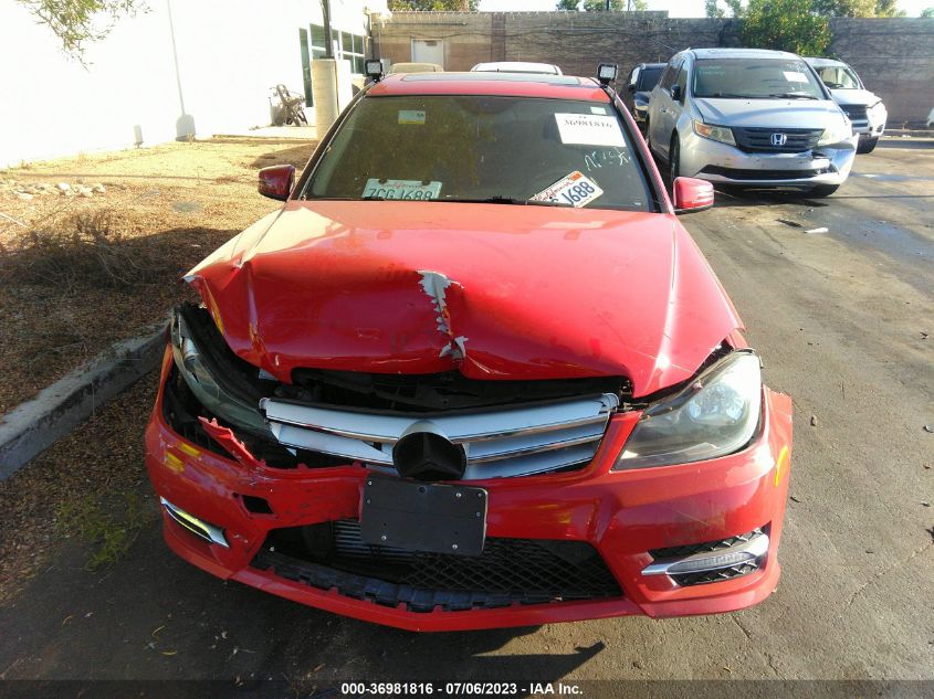 2013 MERCEDES-BENZ C-CLASS C 250 - WDDGF4HB9DR298758