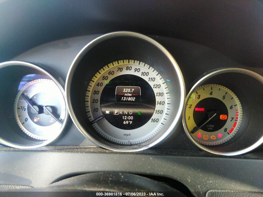 2013 MERCEDES-BENZ C-CLASS C 250 - WDDGF4HB9DR298758