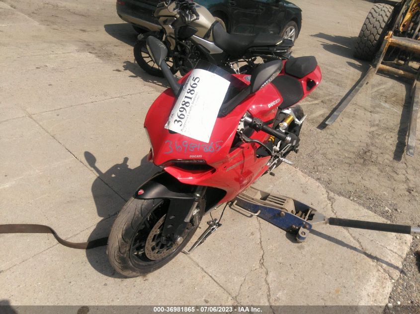 2014 DUCATI SUPERBIKE 899 PANIGALE ZDM14BUWXEB019254