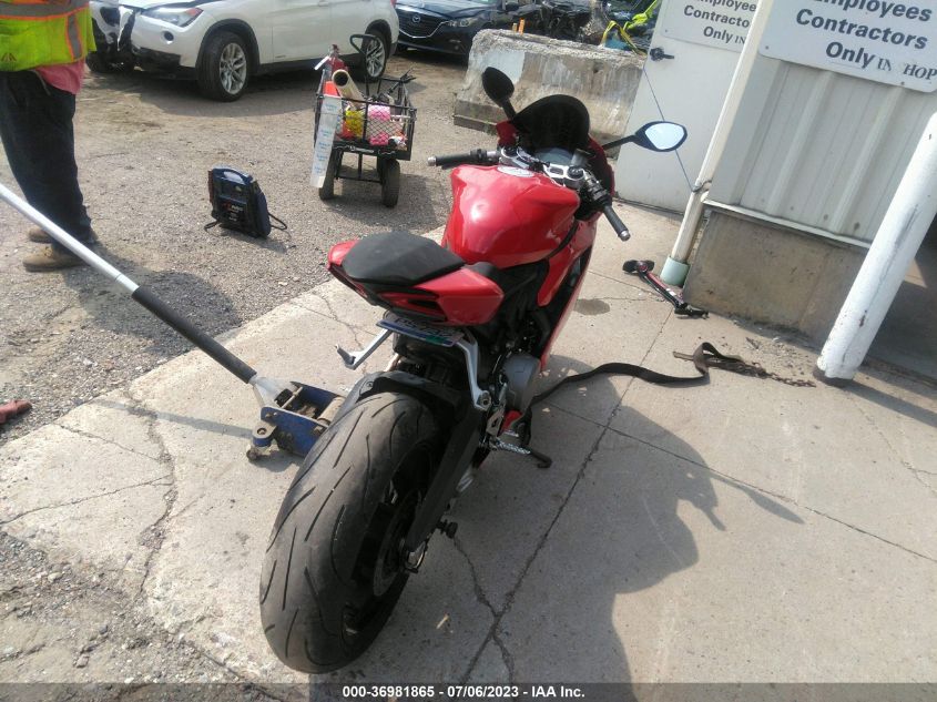 2014 DUCATI SUPERBIKE 899 PANIGALE ZDM14BUWXEB019254