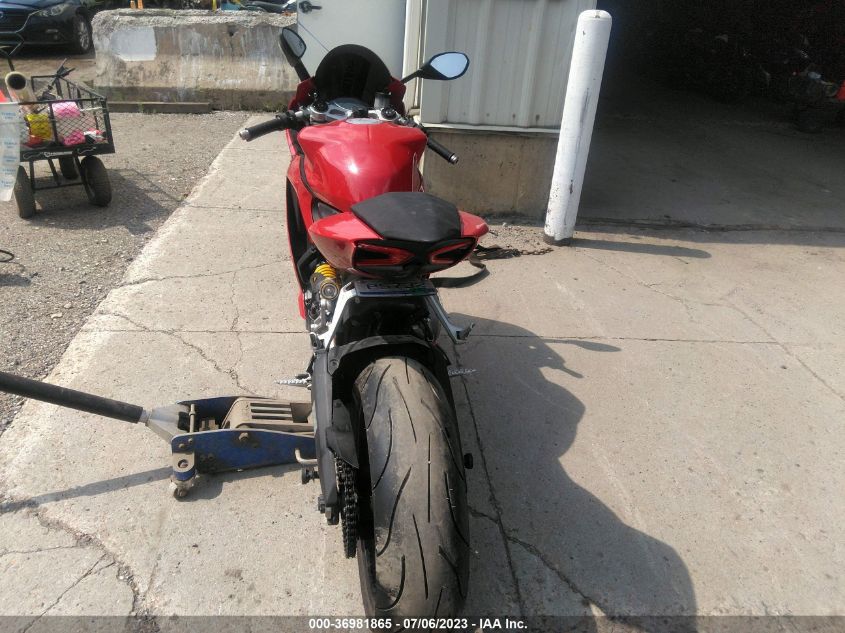 2014 DUCATI SUPERBIKE 899 PANIGALE ZDM14BUWXEB019254