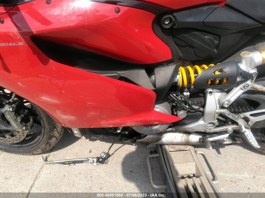 2014 DUCATI SUPERBIKE 899 PANIGALE ZDM14BUWXEB019254