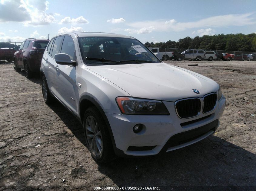 2013 BMW X3 XDRIVE28I - 5UXWX9C5XD0A13976