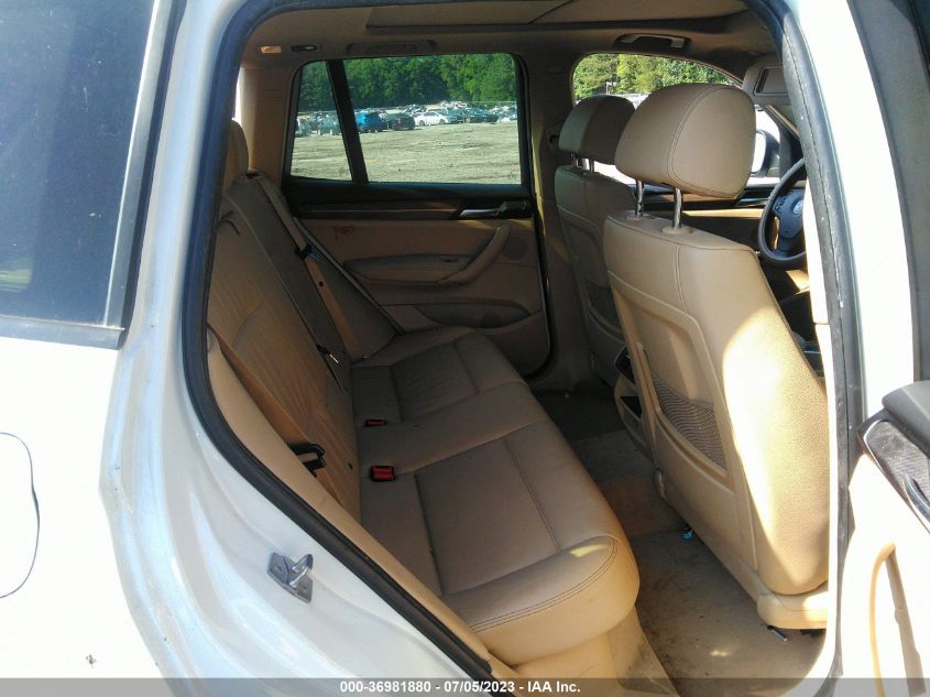 2013 BMW X3 XDRIVE28I - 5UXWX9C5XD0A13976