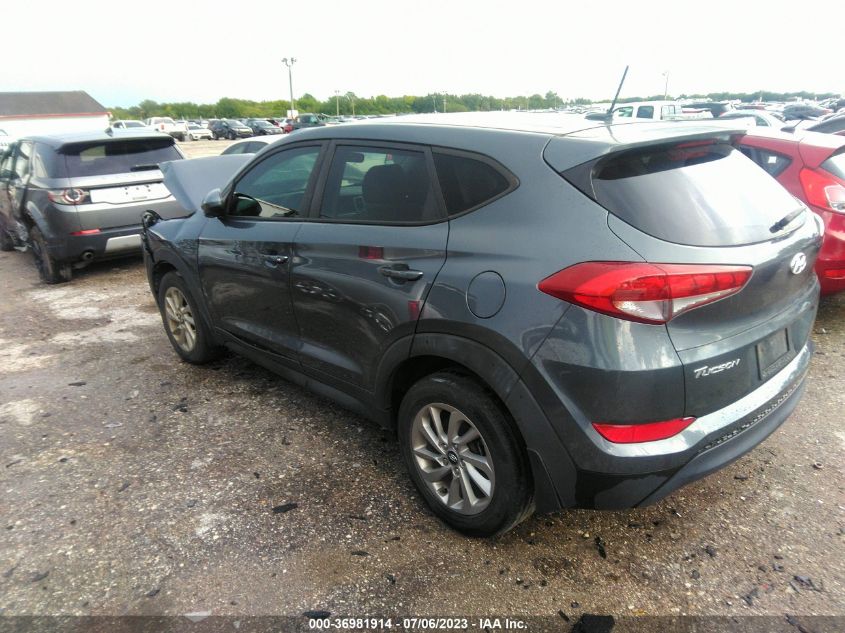 2017 HYUNDAI TUCSON SE - KM8J23A45HU539635