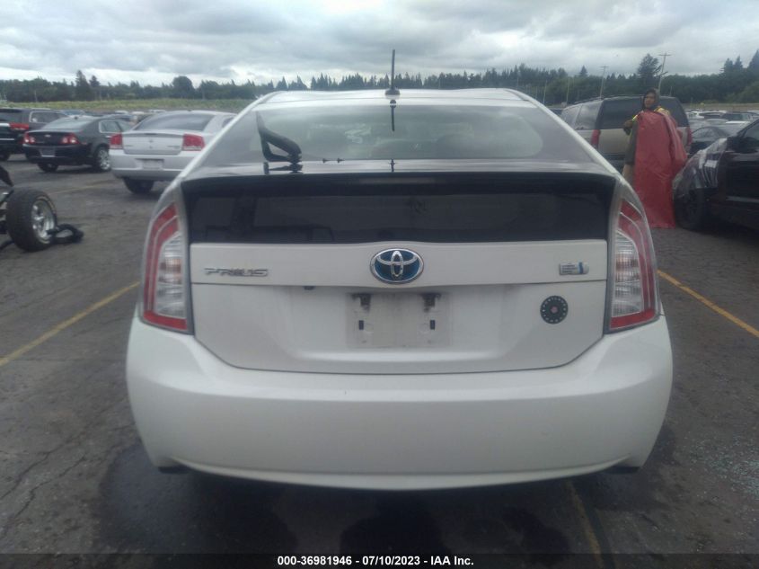 2015 TOYOTA PRIUS FOUR - JTDKN3DU2F1915220