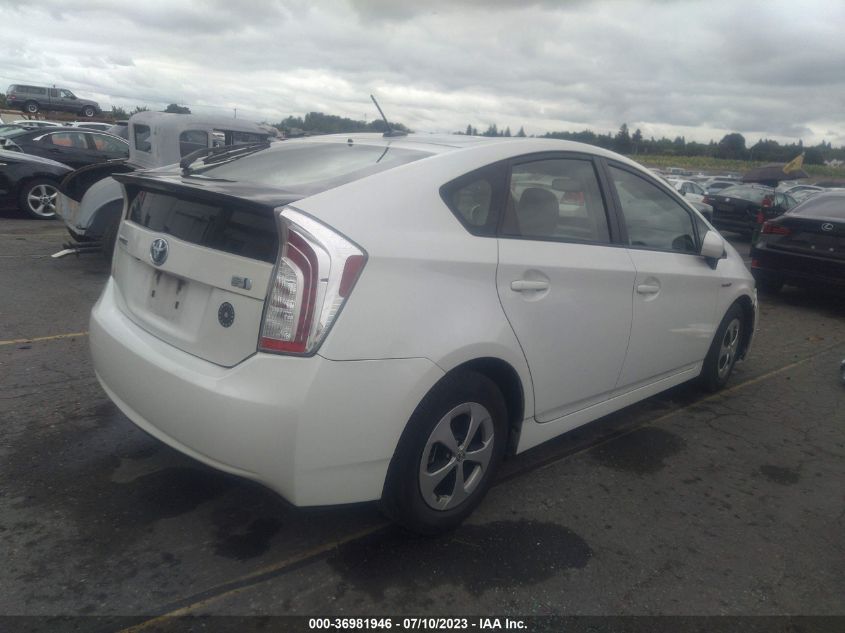 2015 TOYOTA PRIUS FOUR - JTDKN3DU2F1915220