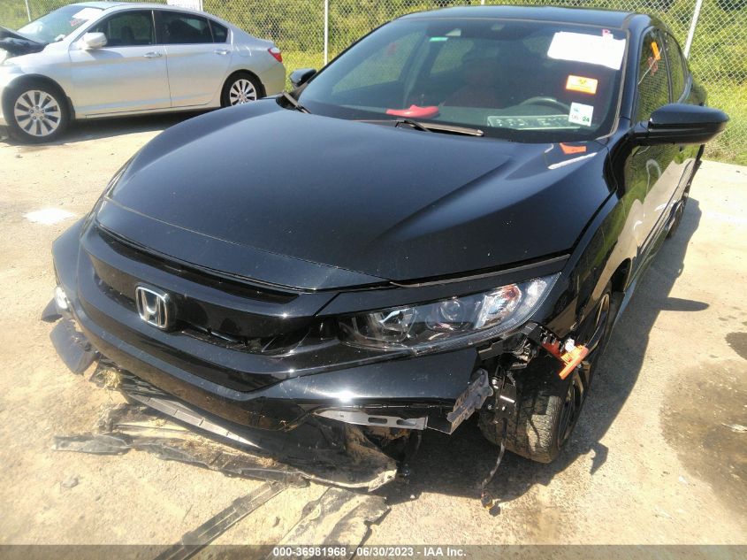 2021 HONDA CIVIC HATCHBACK SPORT - SHHFK7H40MU222614
