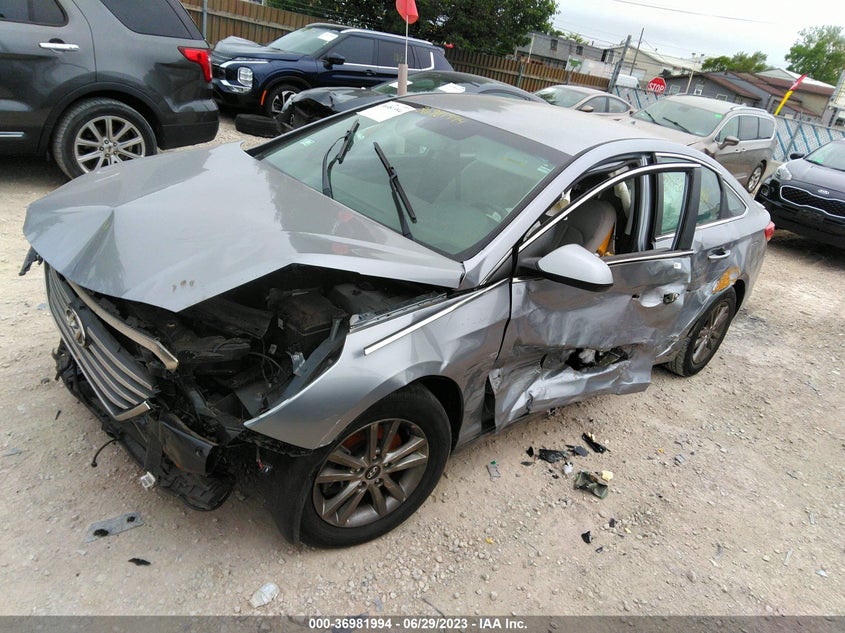 VIN 5NPE24AF0HH543745 2017 HYUNDAI SONATA SE