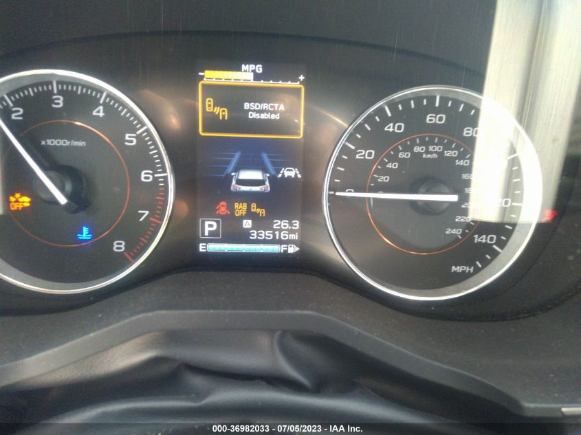 2019 SUBARU CROSSTREK LIMITED - JF2GTAMC1KH296930