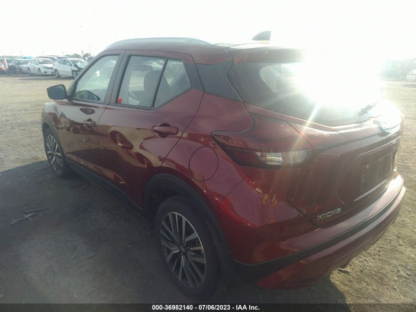 2021 NISSAN KICKS SV - 3N1CP5CV2ML508088