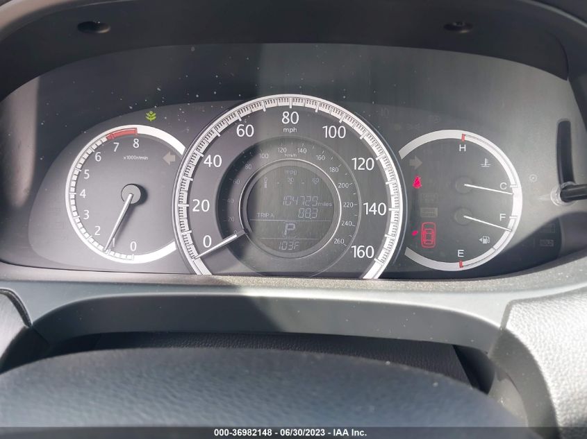 2015 HONDA ACCORD SEDAN EX-L - 1HGCR2F86FA047677