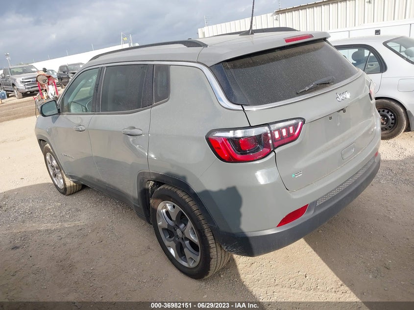VIN 3C4NJCCB8LT170857 2020 JEEP COMPASS LIMITED