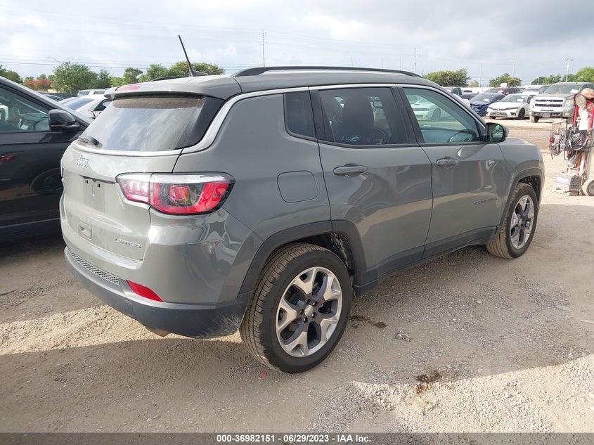 VIN 3C4NJCCB8LT170857 2020 JEEP COMPASS LIMITED