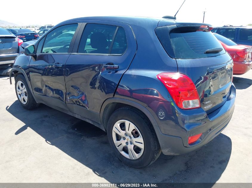 3GNCJKSB3KL180401 Chevrolet Trax LS 3