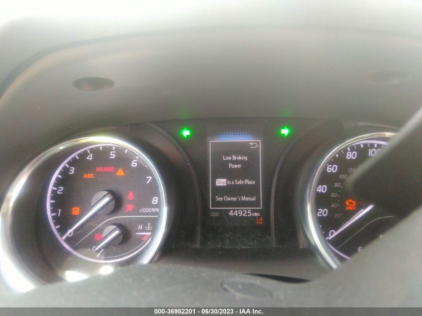 2019 TOYOTA CAMRY LE/SE/XLE/L - 4T1B11HK7KU296921