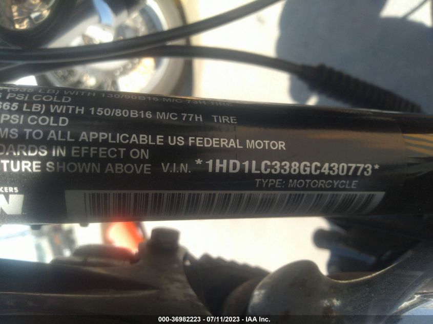 2016 HARLEY-DAVIDSON XL1200 FORTY-EIGHT - 1HD1LC338GC430773