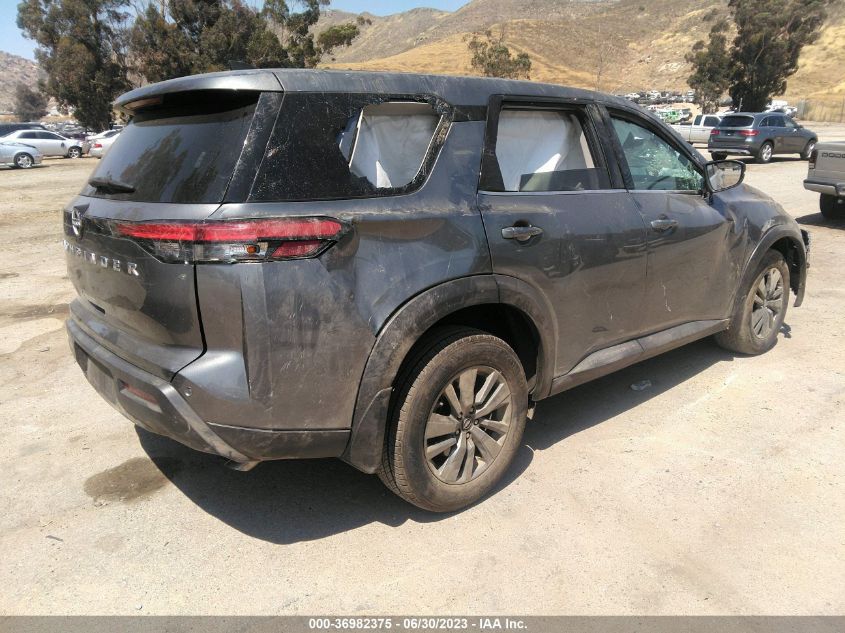 2023 NISSAN PATHFINDER S - 5N1DR3AAXPC212134