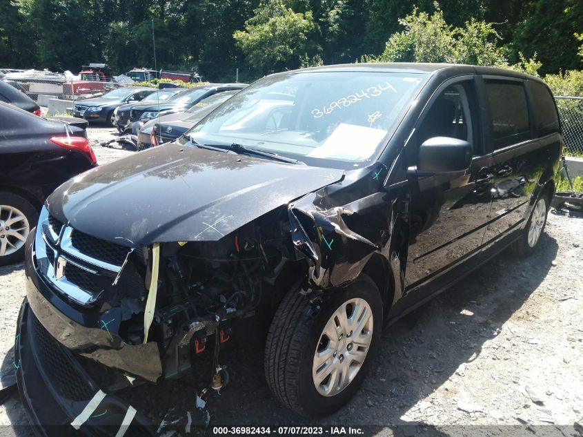 2016 DODGE GRAND CARAVAN SE - 2C4RDGBG2GR267302