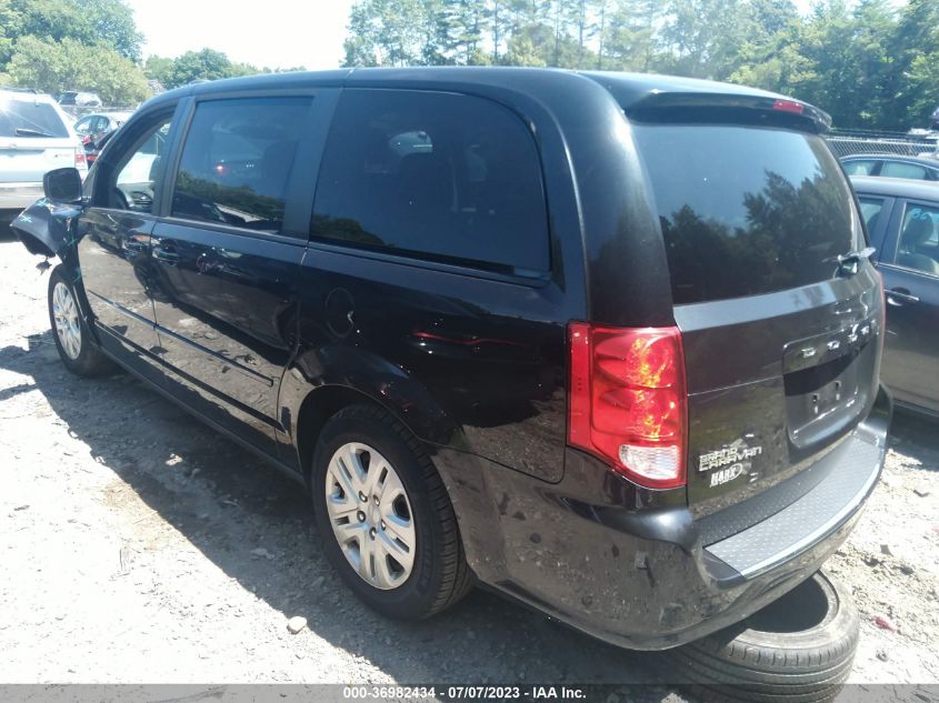 2016 DODGE GRAND CARAVAN SE - 2C4RDGBG2GR267302