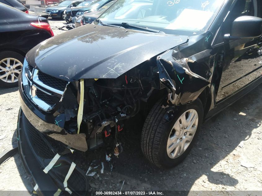 2016 DODGE GRAND CARAVAN SE - 2C4RDGBG2GR267302