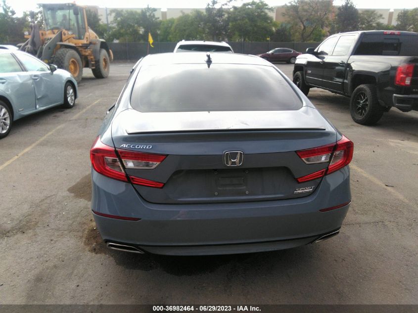 2022 HONDA ACCORD SEDAN SPORT SE - 1HGCV1F49NA074292