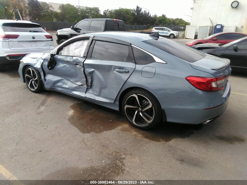 2022 HONDA ACCORD SEDAN SPORT SE - 1HGCV1F49NA074292