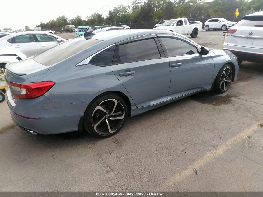 2022 HONDA ACCORD SEDAN SPORT SE - 1HGCV1F49NA074292