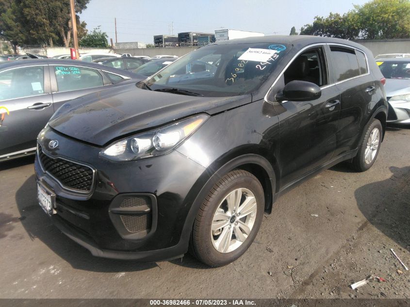 2019 KIA SPORTAGE LX - KNDPM3AC6K7590924